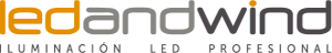 LED and wind logo